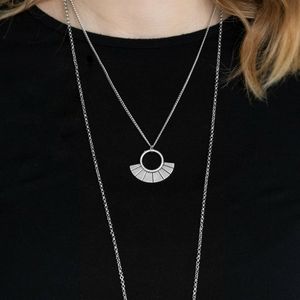 Tribal Trek silver necklace